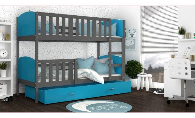 Двухъярусная кровать TAMI 200/90 без матрасов